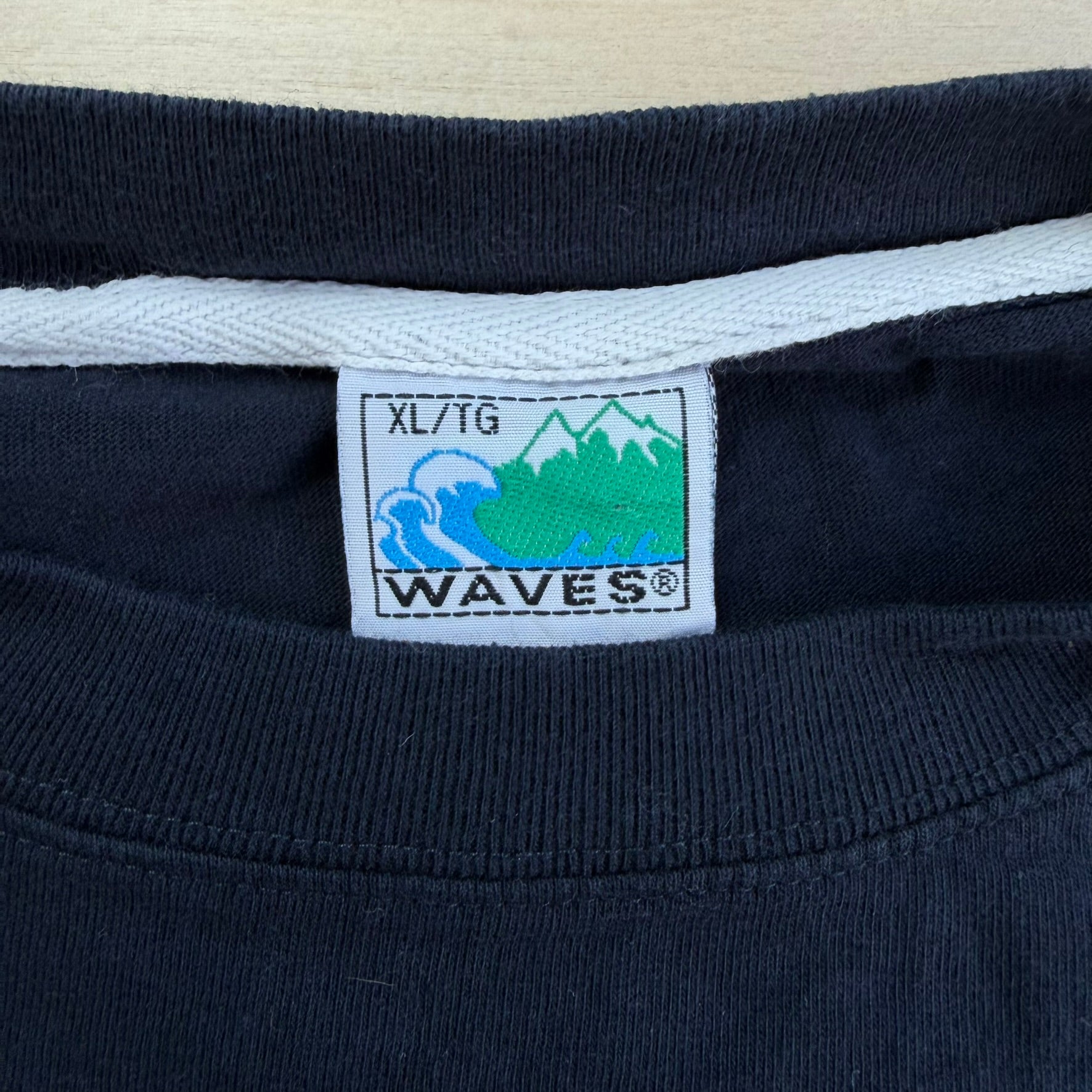 J- Vintage Edmonton Oilers NHL Logo Graphic Tee - XL