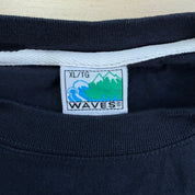 J- Vintage Edmonton Oilers NHL Logo Graphic Tee - XL