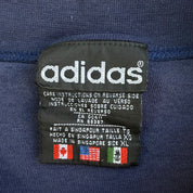 Vintage 90s Adidas Embroidered Text Graphic Crewneck - XL