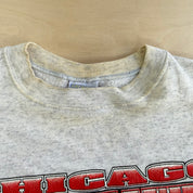 Vintage '94 Chicago Blackhawks NHL Logo Graphic Made In Canada Crewneck - XL