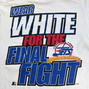 J- Vintage '96 Winnipeg Jets NHL Starter Playoff Graphic Single Stitch Tee - M