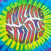 J- Vintage '94 The Rolling Stones Logo & Text Tie Dye Single Stitch Tee - XL