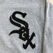 Vintage Chicago White Sox MLB Majestic Embroidered Logo Graphic Made In USA Turtle Crewneck - L