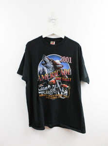 Vintage 2001 Americade Bike Rally NY Tee