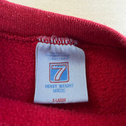 Vintage '93 Indiana Hosiers Road To The Finals NCAA Final Fours Graphic Logo 7 Made In USA Crewneck - XL
