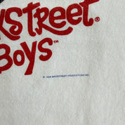 J- Vintage '98 Backstreet Boys Picture Graphic Winterland Tag Tee - XL