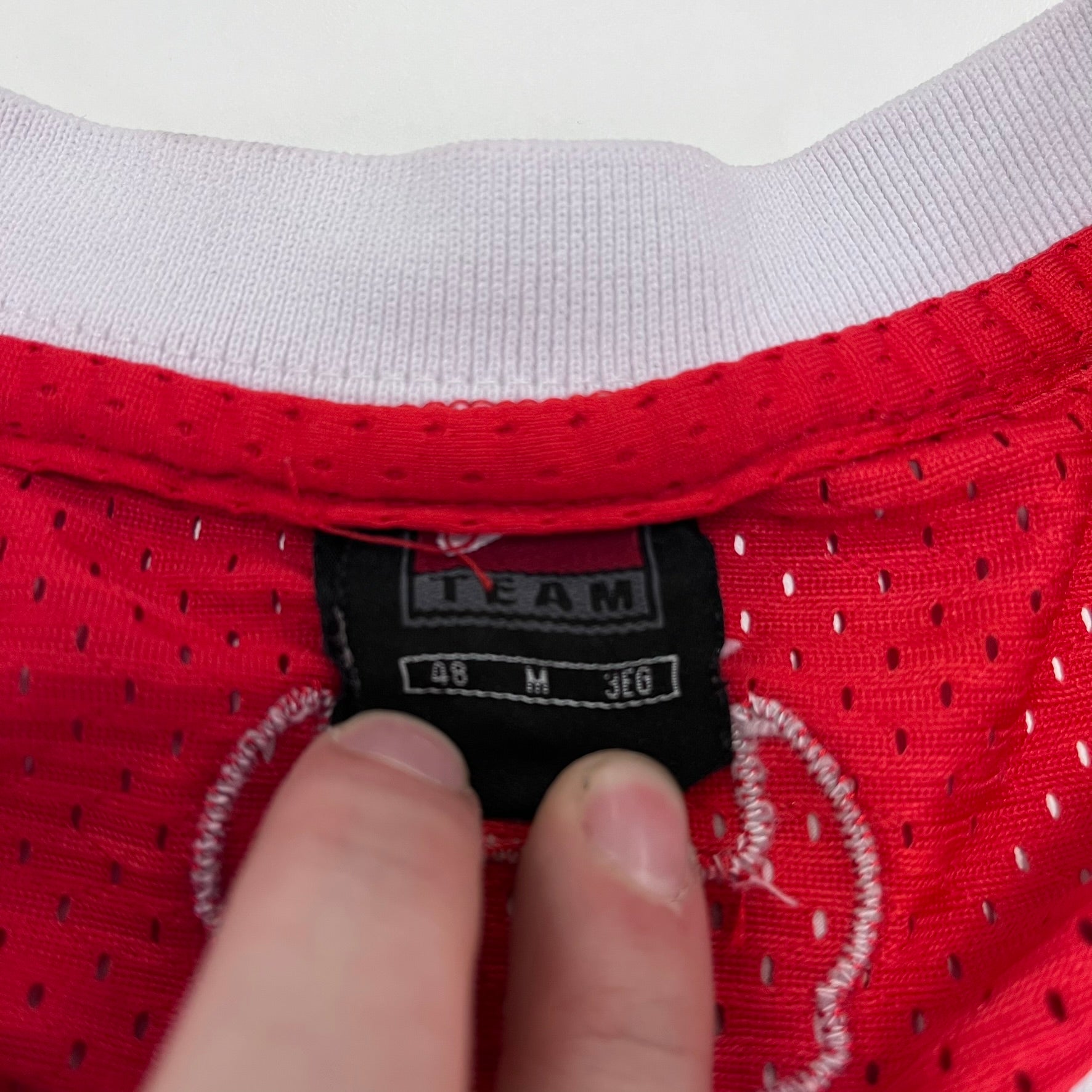 F- Vintage Chicago Bulls Michael Jordan NBA Nike Team Basketball Jersey