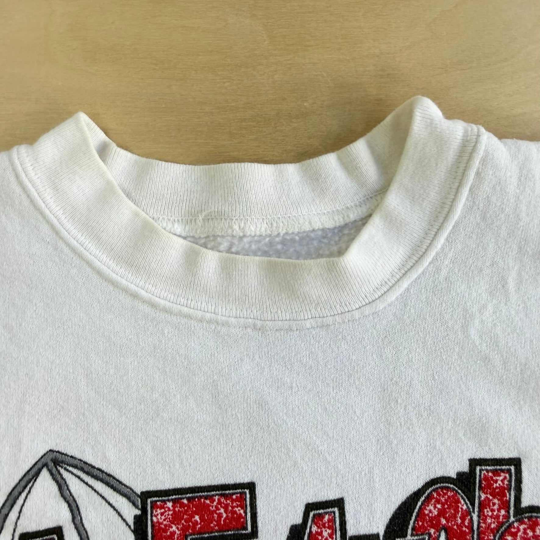 Vintage  90s San Francisco 49ers NFL Logo & Text Graphic Crewneck - M