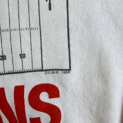 J- Vintage '86 BC Lions CFL Football Field & Logo Graphic Crewneck - XL (fits L)