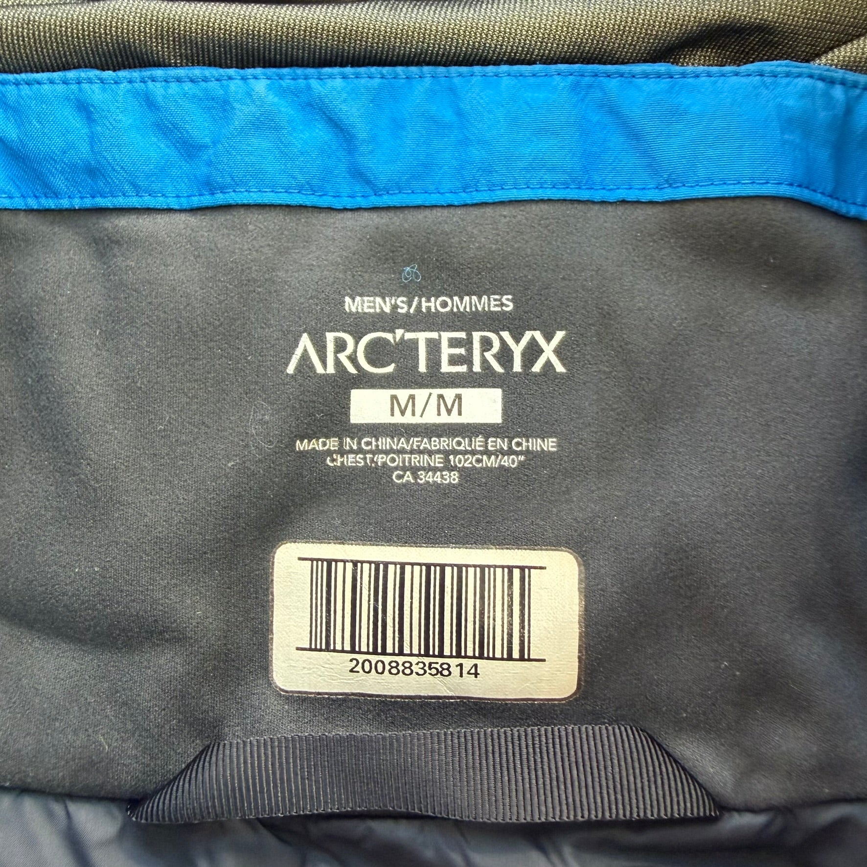 Vintage Arc'teryx Whistler Backcomb Snow School Zip Up Winter Jacket - M