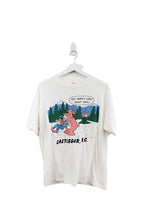 Load image into Gallery viewer, Z- Vintage 1990 Castlegar BC Bear Humor Single Stitch Tee
