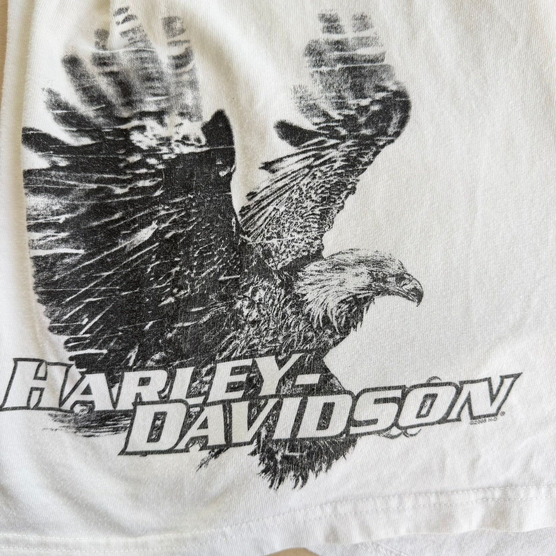 J- Vintage '08 Harley Davidson Lindon Utah Graphic Tee - M