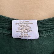 J- Vintage '97 Looney Tunes St Patrick's Day Text & Graphic Made In USA Single Stitch Tee - L