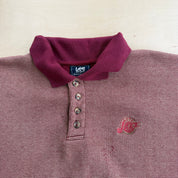J- Vintage Utah Jazz NBA Embroidered Logo Henley Crewneck - XL