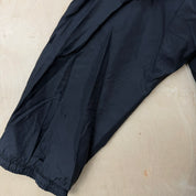 J- Vintage Nike Embroidered Swoosh Black Lightweight Zip Up Jacket  - L