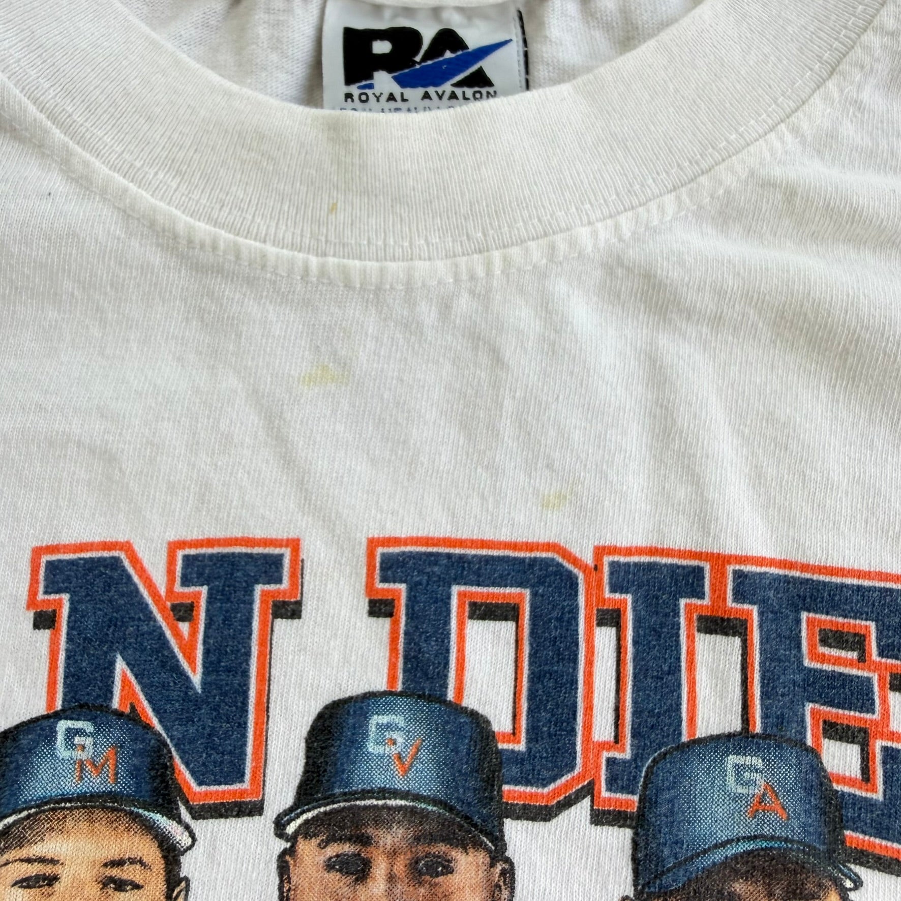 J- Vintage '98 San Diego Padres MLB League Champs Cartoon Tee - XL