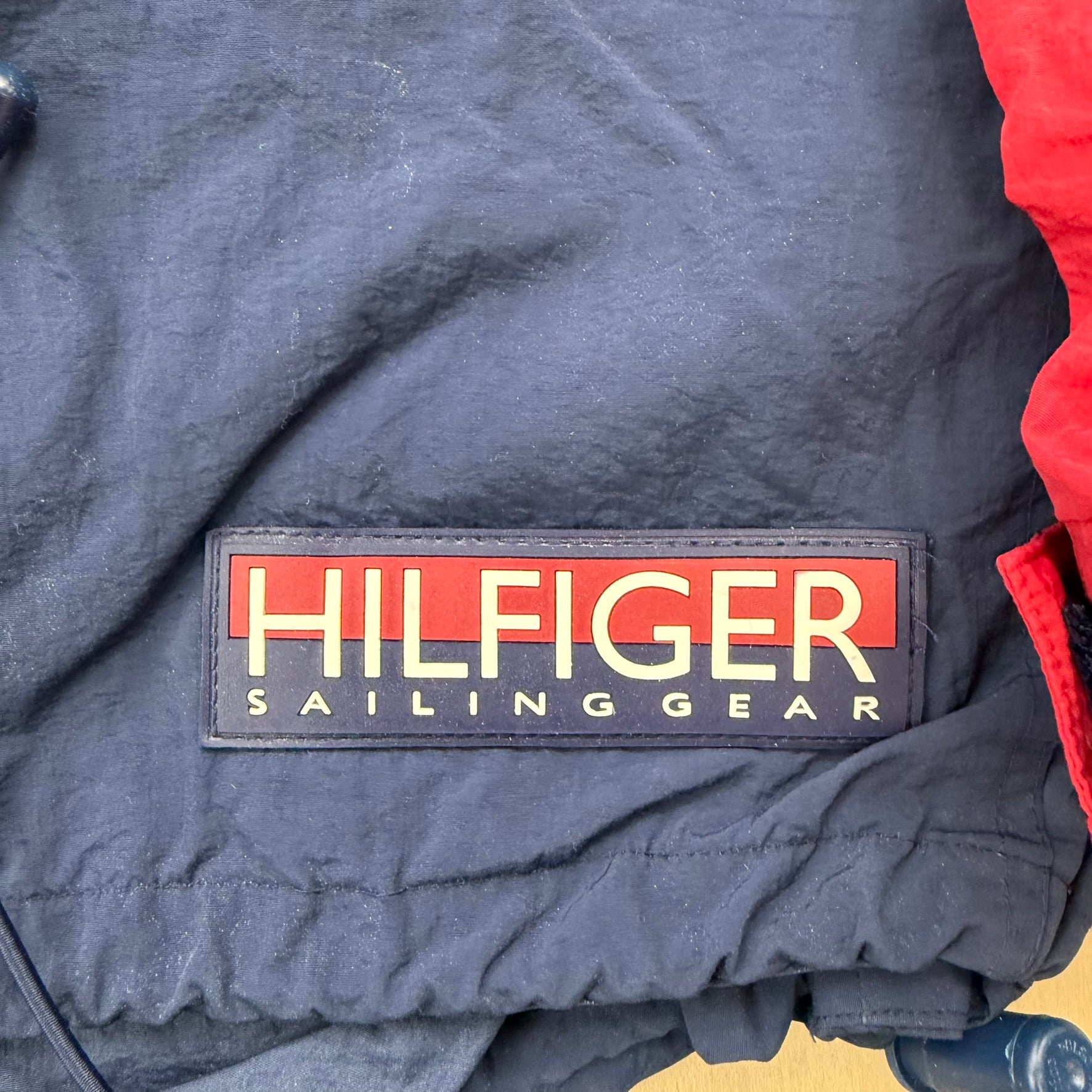 hilfiger sailing gear J- Vintage Tommy Hilfiger Sailing Gear Lightweight Anorak Jacket