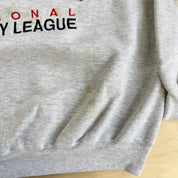 Vintage 90s New Jersey Devils NHL Russell Embroidered Graphic Made In USA Crewneck - 2XL