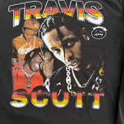 J- '23 Travis Scott Circus Maximus Tour Picture Graphic Long Sleeve Tee - L