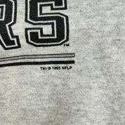 Vintage '95 Oakland Raiders NFL Salem Sportswear Graphic Logo Crewneck - L