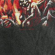 J- Vintage '06 Iron Maiden Artimonde Run To The Hills Graphic Tee - M