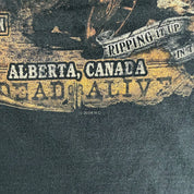 J- Vintage '14 Harley Davidson Medicine Hat Alberta Graphic Tee - 2XL