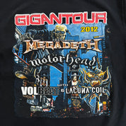 J- Vintage '12 Megadeth Gigantour Graphic Tour Tee - L