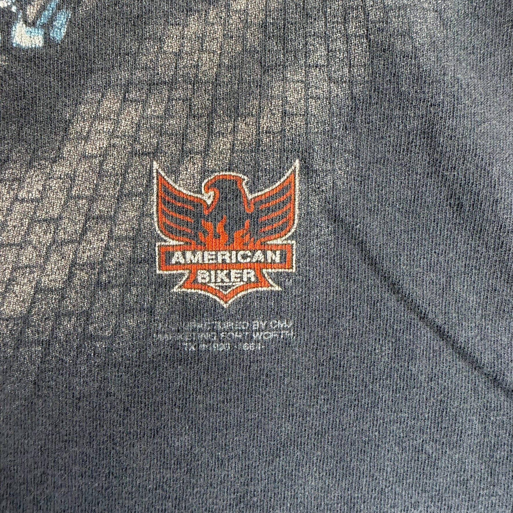 J- Vintage 3D Emblem Ultimate Ride Motorcycle Graphic Made In USA Single Stitch Tee - XL