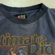 J- Vintage 3D Emblem Ultimate Ride Motorcycle Graphic Made In USA Single Stitch Tee - XL