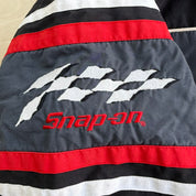 Vintage 90s Snap On Racing Choko Motorsport Zip Up Winter Jacket - 2XL