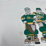 F- Vintage 1987 Minnesota No Stars NHL Parody Single Stitch Tee