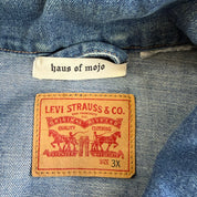 HOM Iron Maiden The Trooper Levi's Reworked Denim Jacket - 3XL