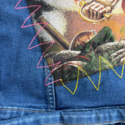 HOM Iron Maiden The Trooper Levi's Reworked Denim Jacket - 3XL