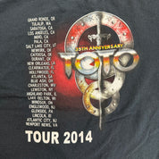 J- '14 Toto 35th Anniversary Tour Picture Tee - L