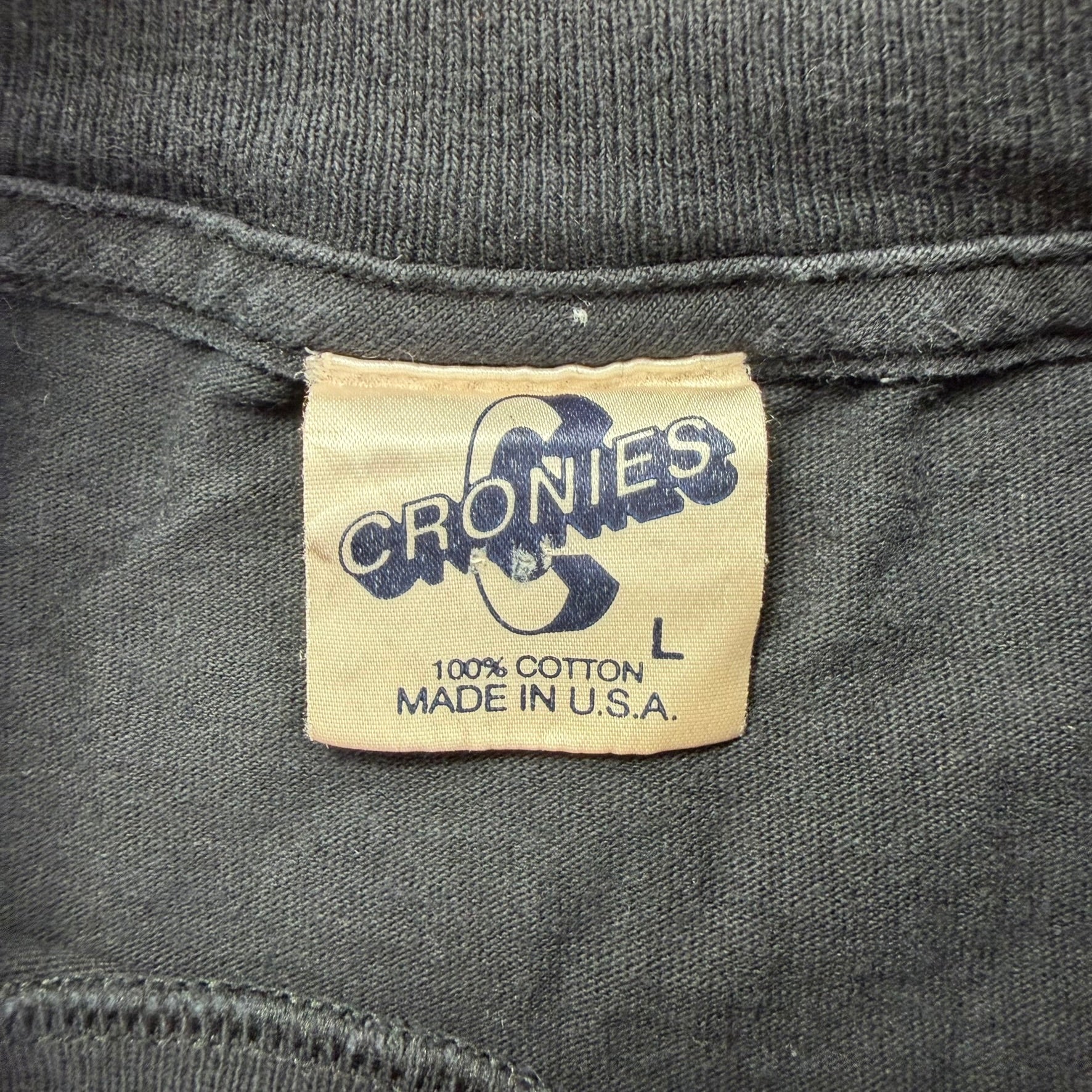 J- Vintage '99 Leann Rimes Picture Made In USA Long Sleeve Tee - L