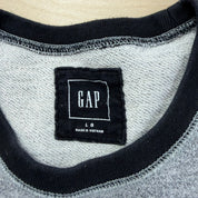 J- Vintage GAP Two-Tone Blank Crewneck - L