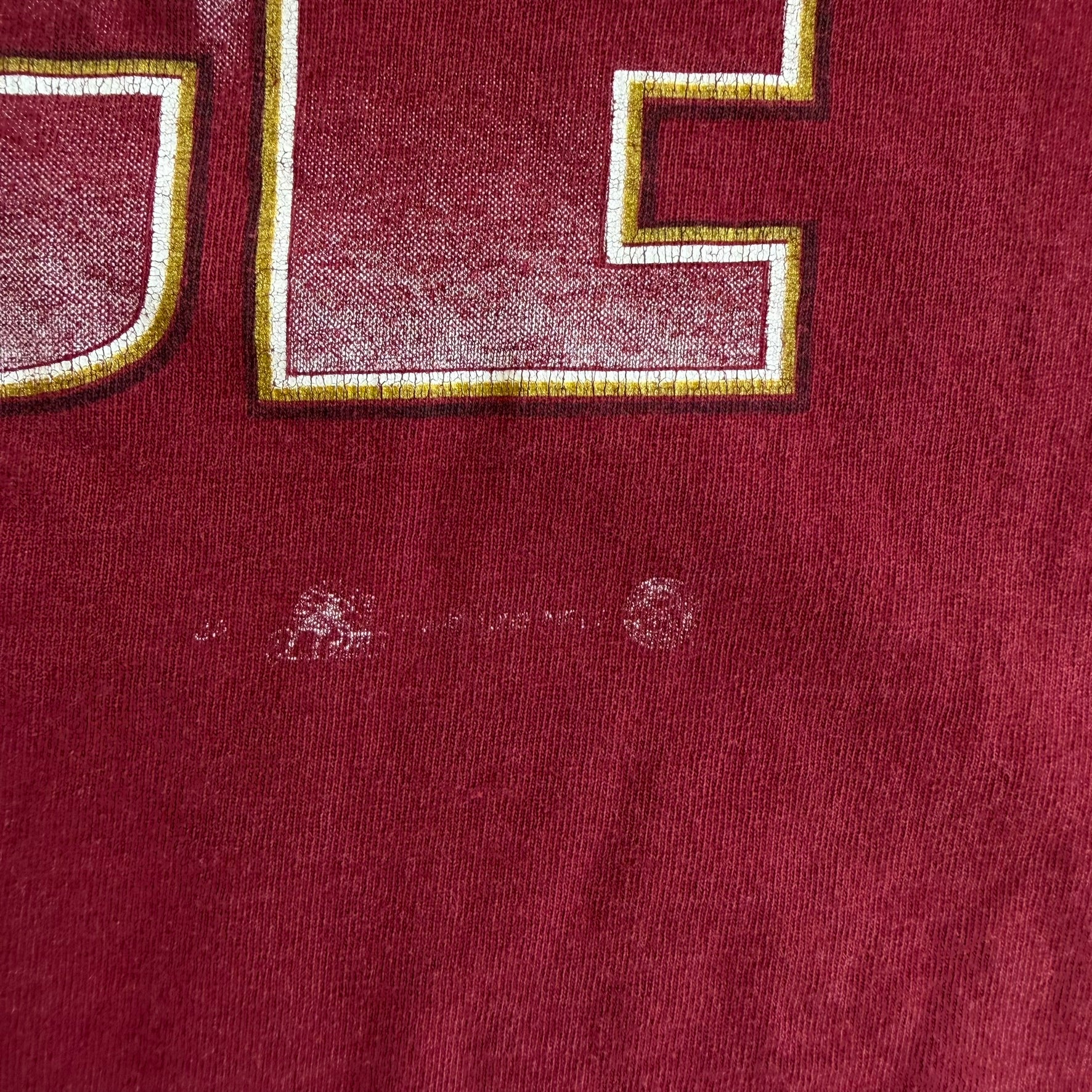 J- Vintage 90s San Francisco 49ers Jerry Rice NFL Picture Graphic Tee - XL