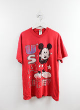 Load image into Gallery viewer, Vintage Single Stitch USA Mickey Mouse Tee
