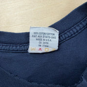 J- Vintage Tommy Hilfiger Text Made In USA Tee - L