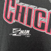 F- Vintage 1991 Chicago Bulls NBA Salem 25th Season Single Stitch Tee