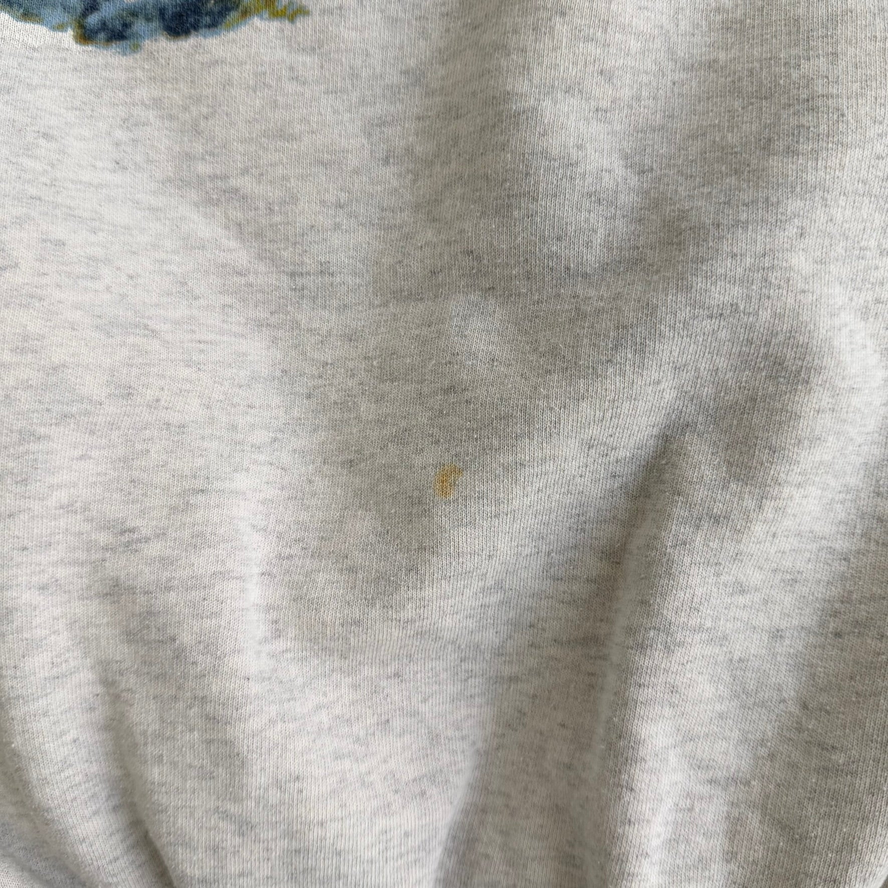Vintage 90s Art Unlimited Eagle & River Jumbo Print Made In USA Henley Crewneck - L