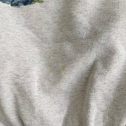 Vintage 90s Art Unlimited Eagle & River Jumbo Print Made In USA Henley Crewneck - L