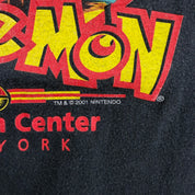 J- Vintage '01 Nintendo New York Pokémon Center Charizard Pikachu Graphic Tee - XL