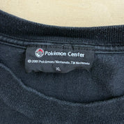 J- Vintage '01 Nintendo New York Pokémon Center Charizard Pikachu Graphic Tee - XL