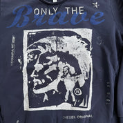 J- Vintage Diesel Only The Brave Graphic Crewneck - XL