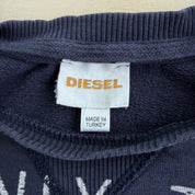 J- Vintage Diesel Only The Brave Graphic Crewneck - XL