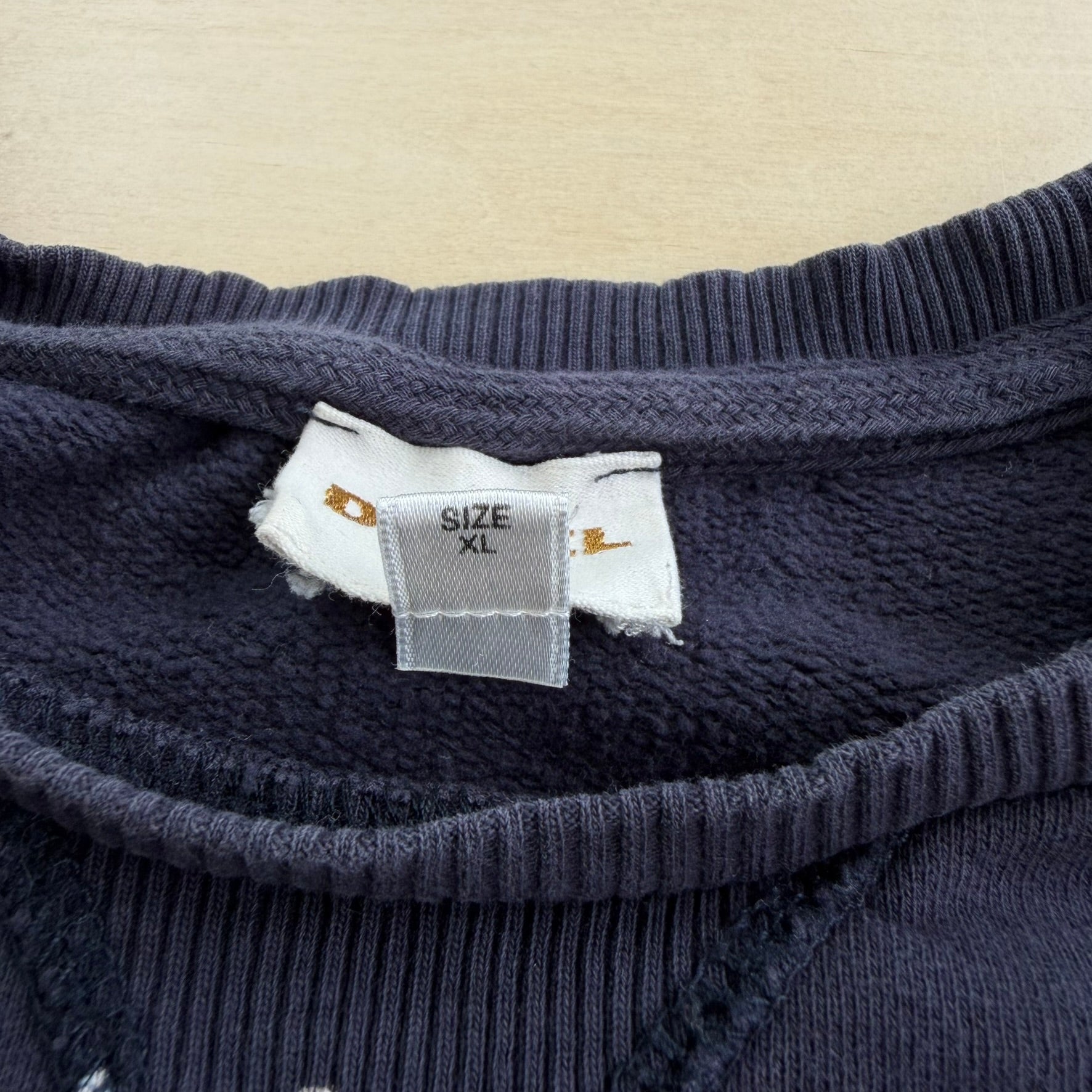 J- Vintage Diesel Only The Brave Graphic Crewneck - XL