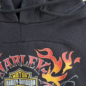 J- Vintage '02 Harley Davidson Kane's Kelowna BC Graphic Hoodie - XL