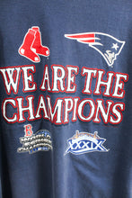 Load image into Gallery viewer, Vintage 2004 Boston Red Sox &amp; Patriots Championship Tee
