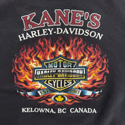 J- Vintage '02 Harley Davidson Kane's Kelowna BC Graphic Hoodie - XL